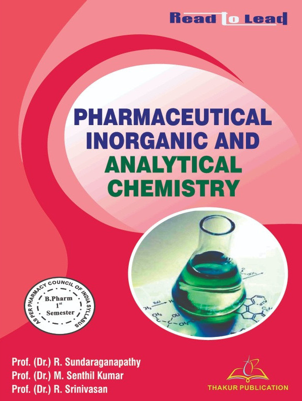 Pharmaceutical Inorganic and Analytical Chemistry B.Pharm First Semester | Coloured Pages